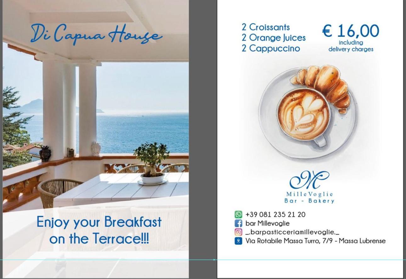 Di Capua House Hotel Massa Lubrense Eksteriør billede